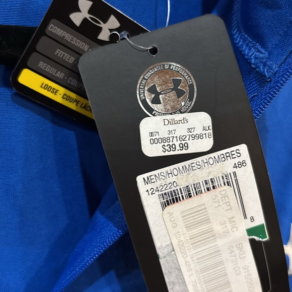 NWT UNDER ARMOUR Quarter Zip - Picture 4 of 6